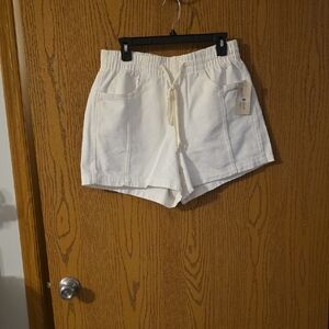 Universal Thread High Waist White Shorts